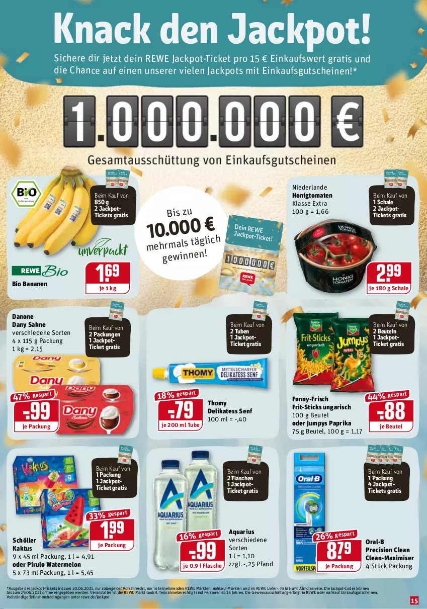 Aktueller Prospekt Rewe - REWE Ihr Kaufpark - von 25.05 bis 29.05.2021 - strona 15