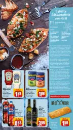 Gazetka promocyjna Rewe - Prospekte - Gazetka - ważna od 09.11 do 09.11.2024 - strona 5 - produkty: Babyspinat, barilla, bier, Biere, braten, braun, butter, ciabatta, eis, elle, feta, fleisch, frucht, fruchtfleisch, genovese, grill, heinz, kartoffel, kartoffeln, ketchup, knoblauch, leine, LG, Löffel, mayonnaise, paprika, pepsi, pesto, pfanne, pfeffer, pinienkerne, rezept, rezepte, ring, salz, spinat, Süßkartoffeln, teller, Ti, tomate, tomaten, tomato ketchup, wasser, wein, würfel, Yo, zwiebel, zwiebeln