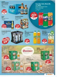 Gazetka promocyjna Vmarkt - Prospekte - Gazetka - ważna od 06.03 do 06.03.2024 - strona 11 - produkty: Alwa, apfel, apfelsaft, bier, cola, corona, deit, eis, elle, fanta, flasche, franziskaner, kirsch, krumbach, limo, limonade, Mezzo Mix, mineralwasser, orange, orangen, orangensaft, reis, rum, saft, Ti, wasser, zucker