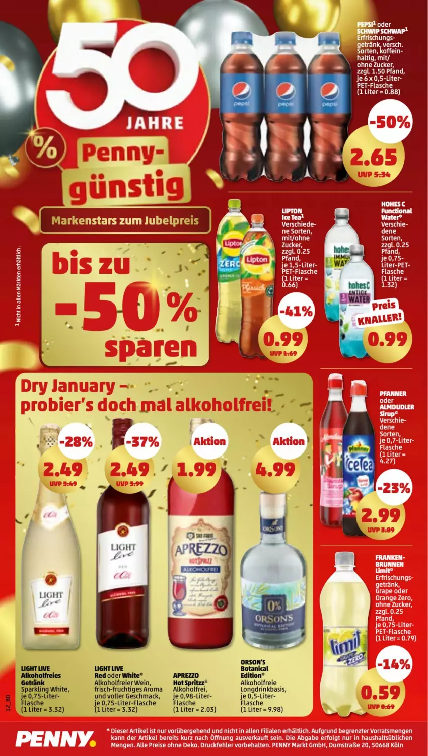 Aktueller Prospekt Penny - Prospekte - von 02.01 bis 07.01.2023 - strona 12 - produkty: alkohol, drink, eier, eis, elle, flasche, frucht, mac, pet-flasche, reis, Ti, wein, ZTE