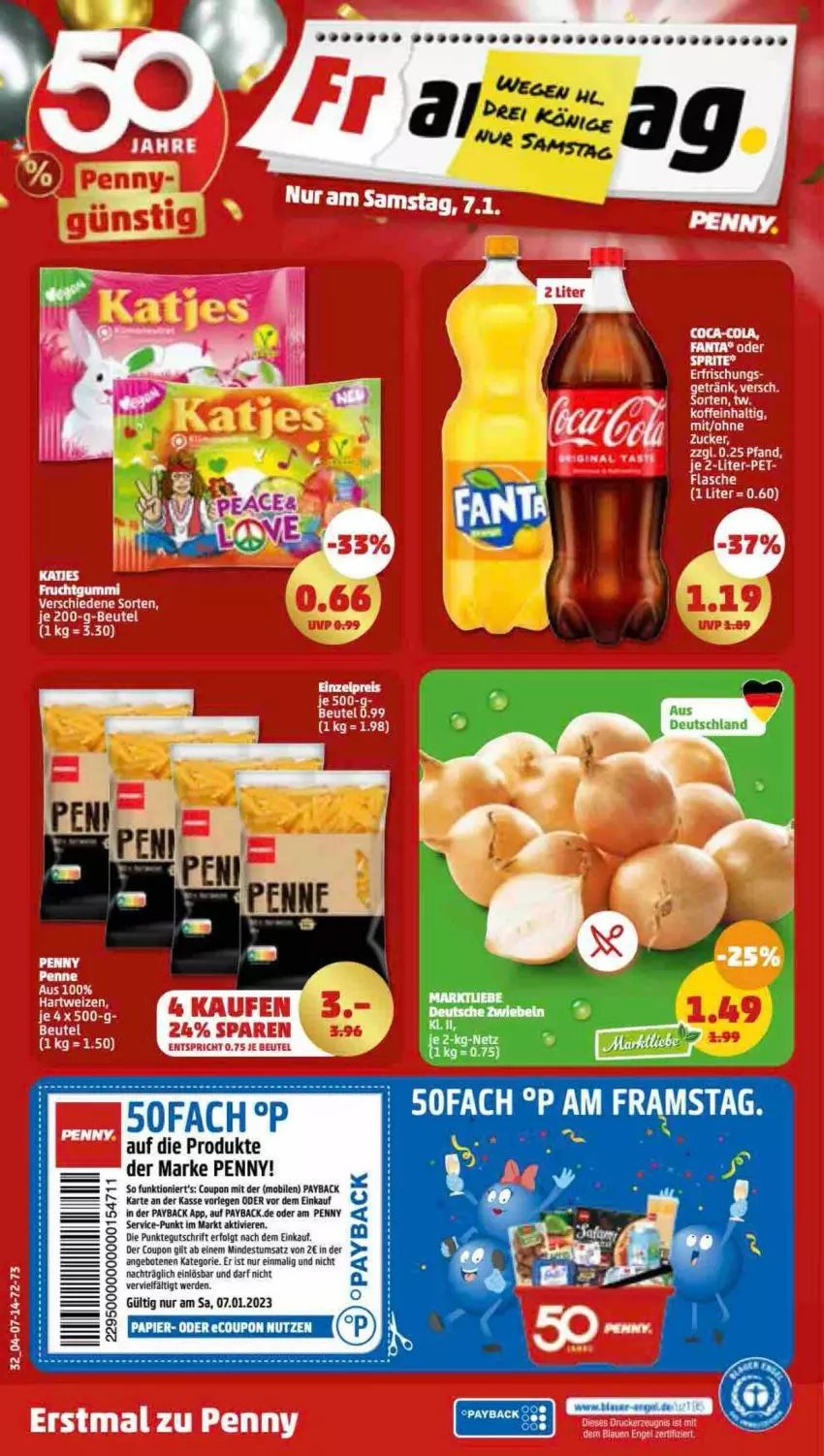 Aktueller Prospekt Penny - Prospekte - von 02.01 bis 07.01.2023 - strona 32 - produkty: angebot, angebote, beutel, coupon, erde, LG, payback, Sofa, tee, Ti