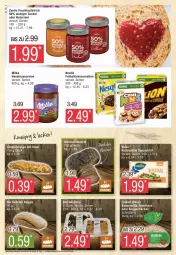 Gazetka promocyjna Edeka - Prospekte - Gazetka - ważna od 20.01 do 20.01.2024 - strona 18 - produkty: auer, aufstrich, Bau, Bauer, brot, cerealien, creme, frucht, fruchtaufstrich, haselnuss, Haselnusscreme, korn, milka, natur, nuss, Schnittbrot, Spezi, Ti, zentis, zucker
