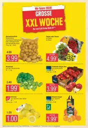 Gazetka promocyjna Edeka - Prospekte - Gazetka - ważna od 20.01 do 20.01.2024 - strona 6 - produkty: eis, kartoffel, kartoffeln, mehl, orange, orangen, rosen, Rosenkohl, speisekartoffeln, tafeläpfel, Ti, zitrone, zitronen