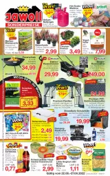 Gazetka promocyjna Jawoll - Prospekte - Gazetka - ważna od 27.08 do 27.08.2022 - strona 1 - produkty: angebot, angebote, ball, blume, blumen, blumenerde, buitoni, chrysanthemen, cola, decke, Deckel, dekoration, Dosenwurst, drink, drinks, edelstahl, eis, Elektro, erde, feuerschale, flasche, gin, Hausmacher, Insektennetz, Kocher, koffer, korb, kraft, lätta, mac, mehl, ndk, nudel, nudeln, pavillon, rama, rasen, rasenmäher, rasentrimmer, Rauch, reifen, reis, sac, Schal, Schale, schutzhülle, sekt, strandkorb, Ti, Vogelfutter, wc frisch, WC Frisch Kraft Aktiv, wurst