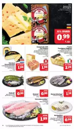 Gazetka promocyjna Marktkauf - Prospekt - Gazetka - ważna od 24.08 do 24.08.2024 - strona 10 - produkty: auer, Bau, bismarck, braten, dressing, eis, elle, emmentaler, filet, filets, fisch, frischfisch, gin, grill, hartkäse, hering, Herings, heringsfilets, holländischer schnittkäse, ideal zum braten, italienischer hartkäse, Käse, Makrele, milch, mit zwiebeln, natur, nuss, Old Amsterdam, reggiano, reis, rel, Ria, ring, sahne, schnittkäse, schweizer hartkäse, Ti, zott, ZTE, zwiebel, zwiebeln