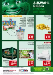 Gazetka promocyjna Marktkauf - Prospekt - Gazetka - ważna od 03.05 do 03.05.2025 - strona 48 - produkty: ACC, bier, bügel, canon, decke, deka, drucker, eimer, eis, ente, hartkäse, haushaltstücher, hero, kartoffel, kartoffeln, Käse, mac, multifunktionsdrucker, pasta, penne, penne rigate, reis, ring, sac, spaghetti, speisekartoffeln, Ti, tomate, tomaten, Tomaten Passiert, tücher, ZTE