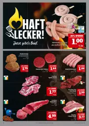 Gazetka promocyjna Marktkauf - Prospekt - Gazetka - ważna od 03.05 do 03.05.2025 - strona 6 - produkty: burger, eis, elle, filet, gewürz, hamburger, Hausmacher, mac, reis, rind, rinder, rinderfilet, Rindersteak, steak, steaks, T-Bone Steak, Ti, ZTE