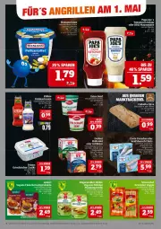 Gazetka promocyjna Marktkauf - Prospekt - Gazetka - ważna od 03.05 do 03.05.2025 - strona 8 - produkty: aktionspreis, Becher, brot, bruzzzler, ciabatta, deka, eis, feinkost, flasche, fleisch, grill, Grillkäse, homann, HP, Käse, ketchup, Kühne, milch, nuss, olive, oliven, reis, rwe, salat, sauce, Ti, tisch, tomate, tomaten, tomaten ketchup, Vegane Fleisch, veggie, Weizenbrot, zaziki, ZTE