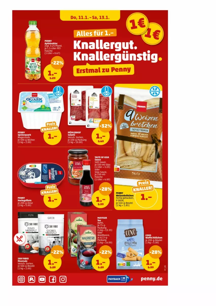 Aktueller Prospekt Penny - Prospekte - von 08.01 bis 13.01.2024 - strona 33 - produkty: bio, brötchen, geback, tee, Ti, weizenbrötchen