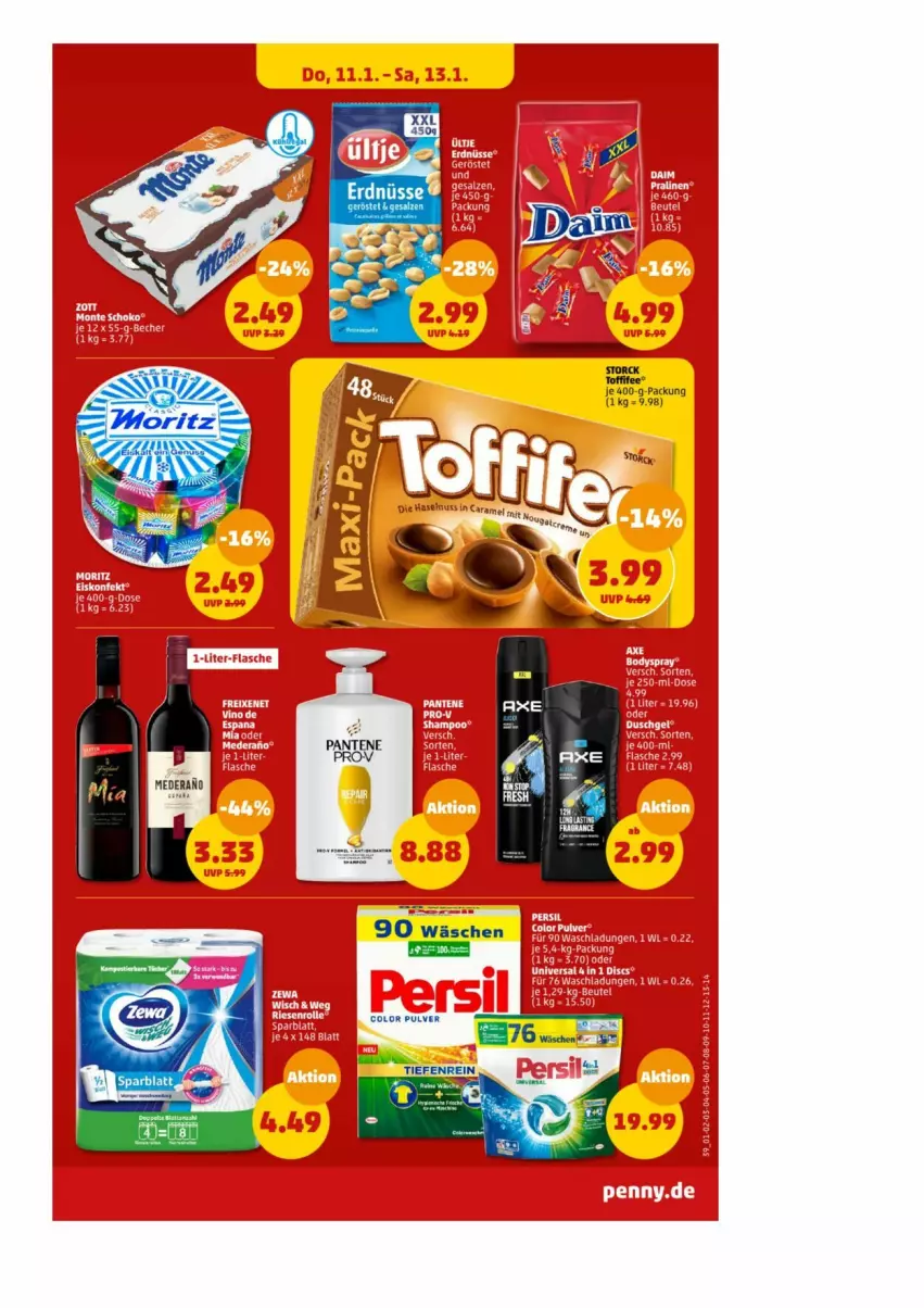 Aktueller Prospekt Penny - Prospekte - von 08.01 bis 13.01.2024 - strona 35 - produkty: toffifee