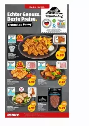Gazetka promocyjna Penny - Prospekte - Gazetka - ważna od 13.01 do 13.01.2024 - strona 8 - produkty: braten, eier, eis, ente, fleisch, henkel, natur, nuss, pute, rind, rinder, Rindersteak, rindfleisch, rollbraten, schenkel, steak