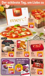 Gazetka promocyjna Rewe - Prospekte - Gazetka - ważna od 13.02 do 13.02.2022 - strona 12 - produkty: Becher, coppenrath, coupon, dessert, Dr. Oetker, ehrmann, Ehrmann Grand Dessert, eis, ferrero, kuchen, leine, mandel, Marmorkuchen, Meister, Meister Torte, merci, Mon Chéri, pizza, reis, Ti, torte