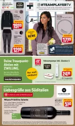 Gazetka promocyjna Rewe - Prospekte - Gazetka - ważna od 13.02 do 13.02.2022 - strona 20 - produkty: aktionspreis, angebot, buch, eis, elle, frucht, Hula Hoop, Jacke, lebensmittel, preisvorteil, primitivo, reis, rind, Sport, sweatjacke, Tasche, telefon, Ti, wein, weine, zipper