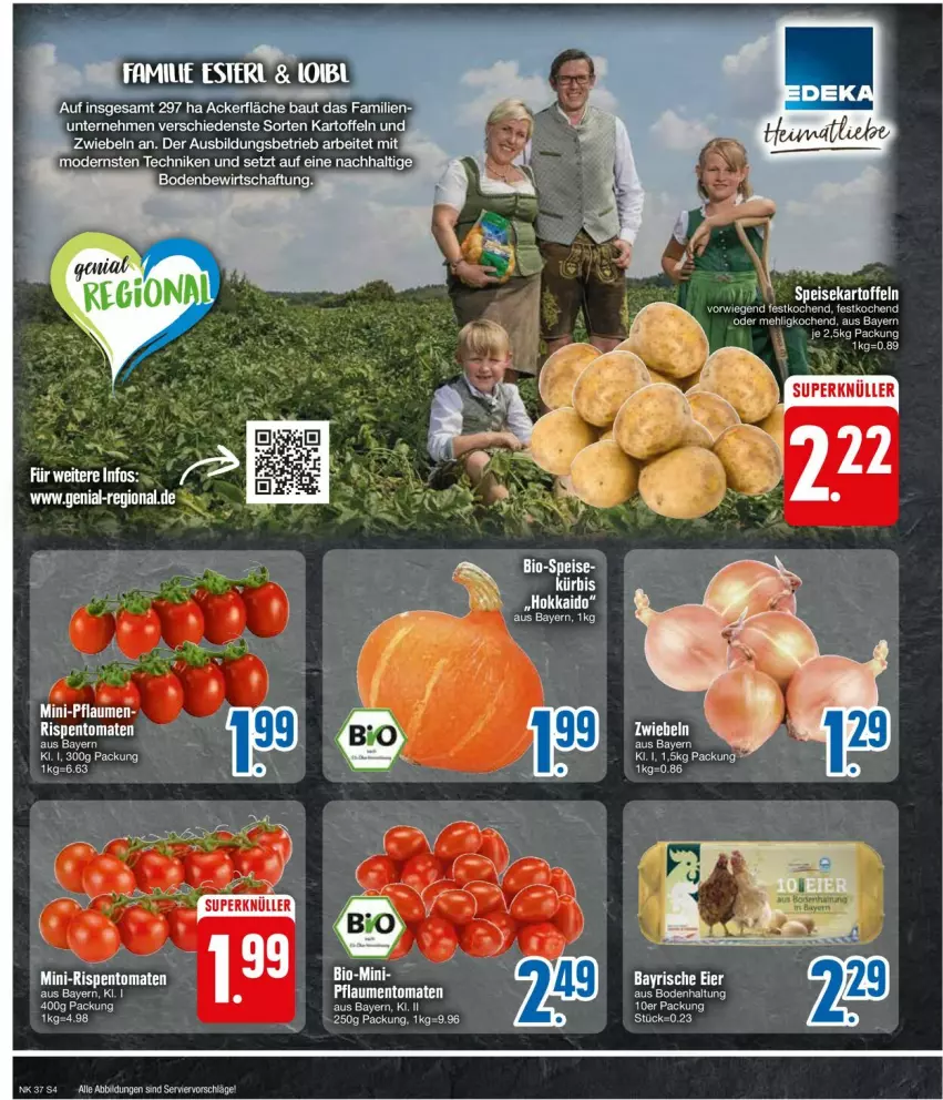 Aktueller Prospekt Edeka - Prospekte - von 09.09 bis 14.09.2024 - strona 4 - produkty: eier, eis, kartoffel, kartoffeln, Mode, Nike, pflaume, pflaumen, speisekartoffeln, Ti, tomate, tomaten, usb, zwiebel, zwiebeln