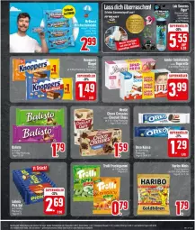 Gazetka promocyjna Edeka - Prospekte - Gazetka - ważna od 14.09 do 14.09.2024 - strona 21 - produkty: beutel, choco crossies, crossies, eier, eis, haribo, keks, kekse, Kinder, kinder schokolade, knoppers, leibniz, oreo, Pick Up!, reis, riegel, schoko, schokolade, Ti, Yo, yogurette, ZTE