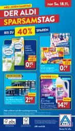 Gazetka promocyjna Aldi Nord - Von Montag - Gazetka - ważna od 18.11 do 18.11.2023 - strona 36 - produkty: aldi, auto, batterie, batterien, beutel, dell, elle, flasche, gin, lachgummi, landliebe, landmilch, lenor, magazin, milch, Mode, nimm2, papier, Pods, storck, telefon, Ti, waschmittel, ZTE