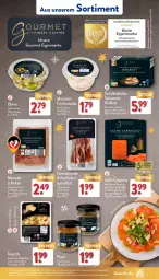 Gazetka promocyjna Aldi Nord - Von Montag - Gazetka - ważna od 18.11 do 18.11.2023 - strona 5 - produkty: ACC, aus der tiefkühlung, Carpaccio, eis, ente, feinkost, gin, gnocchi, kartoffel, lachs, meersalz, olive, oliven, parmigiano, parmigiano reggiano, pesto, reggiano, reis, rohschinken, salat, salz, schinken, schnitten, Spezi, Ti, tiefpreis, timer, tisch, ZTE