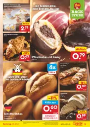 Gazetka promocyjna Netto Marken-Discount - Filial-Angebote - Gazetka - ważna od 04.02 do 04.02.2023 - strona 13 - produkty: angebot, apfel, auer, backofen, Bau, Bauer, bestpreis, brot, brötchen, butter, Croissant, eis, karamell, Käse, käsekuchen, kuchen, Laugenstange, mehl, nuss, Ofen, Pfannkuchen, reis, stube, Ti, ZTE