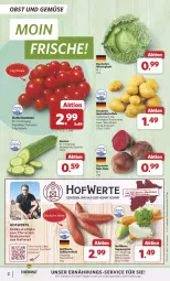 Gazetka promocyjna Combi - Prospekte - Gazetka - ważna od 09.11 do 09.11.2024 - strona 2 - produkty: datteltomaten, eier, eis, gurke, gurken, kartoffel, kartoffeln, lebensmittel, obst, Obst und Gemüse, reis, rote bete, sac, Schal, Schale, speisekartoffeln, suppe, suppen, Süßkartoffeln, Ti, tomate, tomaten, und gemüse, Wirsing, Wirsingkohl, ZTE