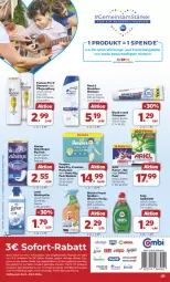 Gazetka promocyjna Combi - Prospekte - Gazetka - ważna od 09.11 do 09.11.2024 - strona 21 - produkty: Alwa, Always, angebot, angebote, ariel, blend-a-med, coupon, coupons, eis, fairy, flasche, gin, Kinder, lenor, lenor weichspüler, Meister, meister proper, pampers, pampers baby dry, pantene, pantene pro-v, Pants, pasta, Pflegespülung, Pods, pro-v, reis, shampoo, slip, slipeinlagen, sofort-rabatt, spülmittel, spülung, Ti, weichspüler, windeln, zahnpasta, ZTE