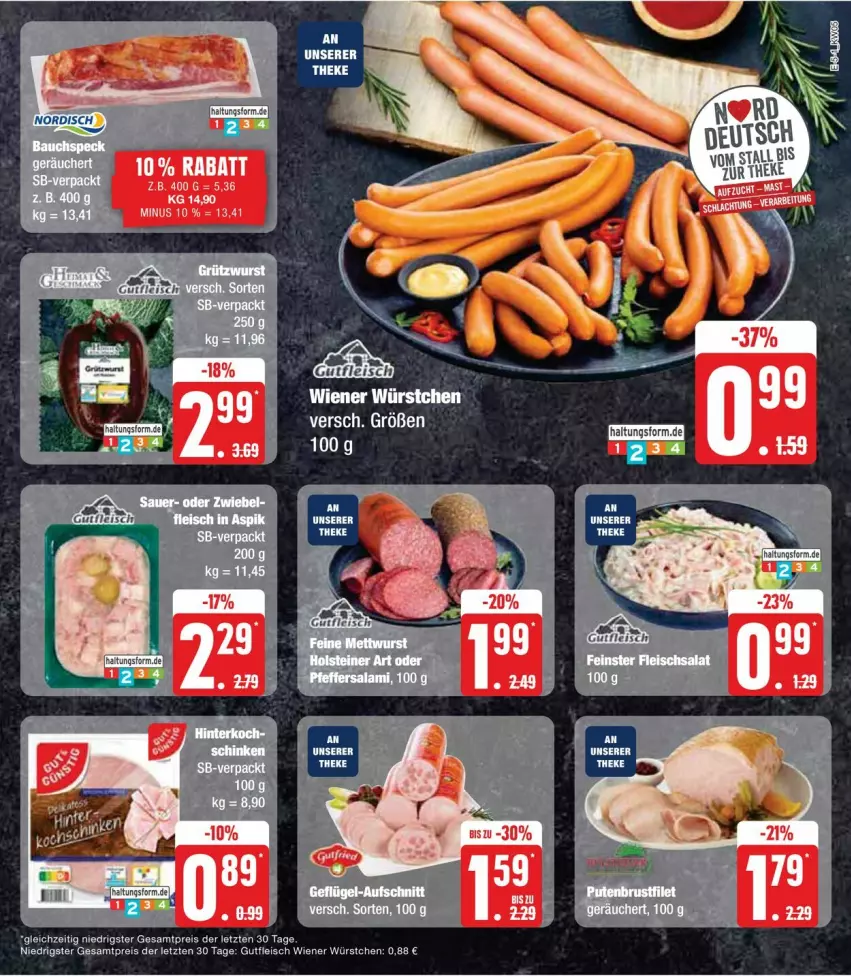 Aktueller Prospekt Edeka - Prospekte - von 29.01 bis 03.02.2024 - strona 9 - produkty: eis, fleisch, gutfleisch, reis, Ti, wiener, wiener würstchen, würstchen, ZTE