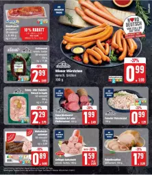 Gazetka promocyjna Edeka - Prospekte - Gazetka - ważna od 03.02 do 03.02.2024 - strona 9 - produkty: eis, fleisch, gutfleisch, reis, Ti, wiener, wiener würstchen, würstchen, ZTE