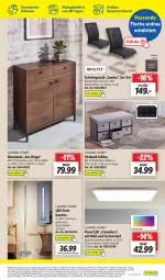 Gazetka promocyjna Lidl - Wochen-Highlights im Onlineshop - Gazetka - ważna od 04.09 do 04.09.2022 - strona 7 - produkty: auer, Bank, braun, dimmer, eis, elle, erde, jumbo, kommode, lamm, led-stehleuchte, Leuchte, Mode, ndk, reis, rückenlehne, schubladen, schwingstuhl, sitzbank, stehleuchte, stuhl, Ti, tisch