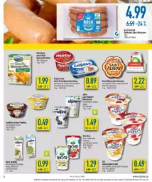 Gazetka promocyjna Diska - Prospekte - Gazetka - ważna od 26.11 do 26.11.2022 - strona 5 - produkty: albray, Alpenhain, alpro, arla, arla skyr, Becher, chavroux, eis, exquisa, frischkäse, frischkäsezubereitung, joghur, joghurt, joghurt mild, Käse, landliebe, miree, mozzarella, pudding, reis, rel, sahne, sahne joghurt, saint albray, Skyr, soya, Ti, würstchen, zott, ZTE