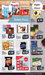 Gazetka promocyjna Markant - Prospekte - Gazetka - ważna od 18.03 do 18.03.2023 - strona 9 - produkty: beutel, cracker, duplo, eis, kakao, Kinder, kinder riegel, kuchen, Lakritz, melitta, mövenpick, nuss, reis, riegel, ritter, ritter sport, Sport, storck, Ti, tortilla, tortillas, ZTE