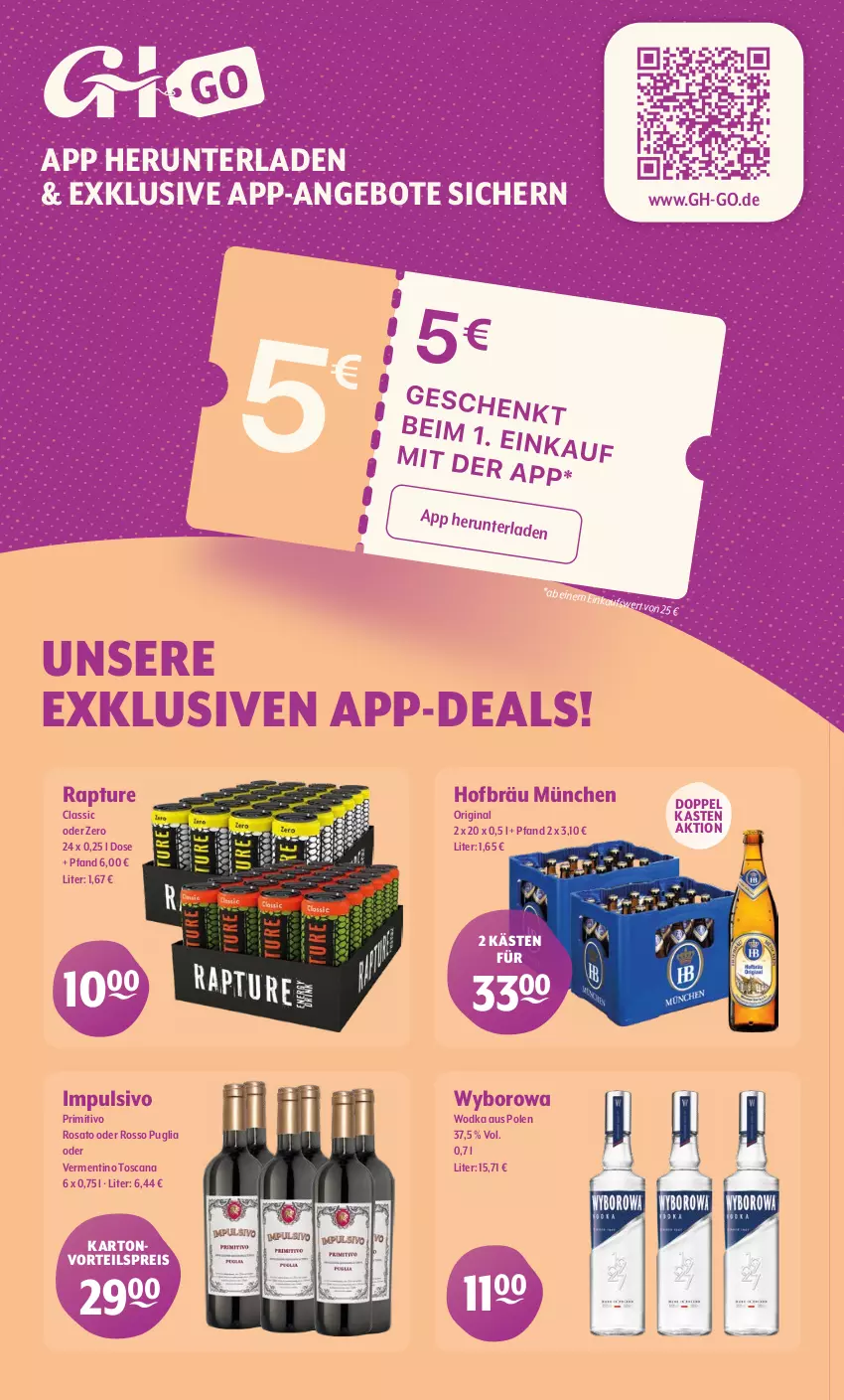 Aktueller Prospekt Getraenke Hoffmann - Prospekte - von 16.02 bis 21.02.2026 - strona 9 - produkty: angebot, angebote, eis, gin, primitivo, reis, rosato, Ti, vorteilspreis, wodka