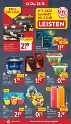 Gazetka promocyjna Aldi Nord - Von Montag - Gazetka - ważna od 25.11 do 25.11.2023 - strona 28 - produkty: aldi, alkohol, angebot, angebote, Becher, beutel, Burrata, cheddar, cin, danone, danone fruchtzwerge, dessert, eis, flasche, Fondue, frischkäse, frucht, früchte, früchten, fruchtsaft, fruchtzwerge, gin, Käse, käsetheke, kerrygold, mac, Paw Patrol, pudding, reis, saft, smoothie, Spezi, tee, Ti, tisch, true fruits