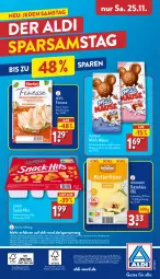 Gazetka promocyjna Aldi Nord - Von Montag - Gazetka - ważna od 25.11 do 25.11.2023 - strona 41 - produkty: aldi, auto, beutel, bonbons, burger, butter, butterkäse, creme, eis, finesse, gin, herta, herta finesse, Käse, lorenz, magazin, milch, papier, reis, schoko, schokolade, schokoladen, snack, telefon, Ti, ZTE