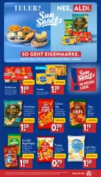 Gazetka promocyjna Aldi Nord - Von Montag - Gazetka - ważna od 25.11 do 25.11.2023 - strona 5 - produkty: aldi, beutel, chips, cracker, eis, erdnuss, erdnüsse, erdnüssen, Heu, kartoffel, mac, mais, mit paprika, nuss, paprika, reis, Ria, ring, salz, Schal, Schale, snack, Ti, tiefpreis, ZTE