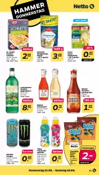 Gazetka promocyjna Netto - Angebote ab Montag - Gazetka - ważna od 25.06 do 25.06.2022 - strona 23 - produkty: Berger, Dr. Oetker, dreistern, eis, erde, frucht, fruchtsaft, fruchtsaftgetränk, getränk, hollandaise, ketchup, kirsch, kirsche, knorr, Königsberger Klopse, kuchen, leine, monster, Monster Energy, reis, saft, sauce, sauce hollandaise, schoko, Ti, tomate, tomaten, vita