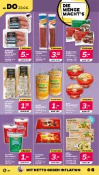 Gazetka promocyjna Netto - Angebote ab Montag - Gazetka - ważna od 25.06 do 25.06.2022 - strona 24 - produkty: auer, aufstrich, Bau, Bauer, Becher, bio, bratwurst, brot, brotaufstrich, brötchen, Dr. Oetker, eis, götterspeise, grill, grobe bratwurst, Käse, kuchen, leine, LG, mais, Maiswaffeln, Popp, Schal, Schale, Ti, waffeln, wurst