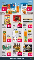 Gazetka promocyjna Netto - Angebote ab Montag - Gazetka - ważna od 25.06 do 25.06.2022 - strona 7 - produkty: aqua, bier, eis, eiskaffee, espresso, frucht, fruchtsaft, fruchtsaftgetränk, fuze tea, getränk, gsw, kaffee, kaffeepads, kakao, krombache, krombacher, krombacher pils, krüger, nespresso, nesquik, nestlé, pils, pilsener, saft, senseo, starbucks, störtebeker, tee, teekanne, Ti, veltins, veltins pilsener, vita