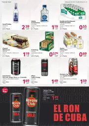 Gazetka promocyjna Selgros - Vorschau:
            Food - Gazetka - ważna od 02.02 do 02.02.2022 - strona 31 - produkty: Cap, captain morgan, cola, Effect, eis, flasche, gin, ginger, Gorbatschow, gordon, Gordon’s, Havana Club, jack daniel, Jack Daniel’s, korn, likör, limo, limonade, nordbrand, pfeffer, pfefferminzlikör, reis, rel, Ti, underberg, vodka, wein, weinbrand, wodka