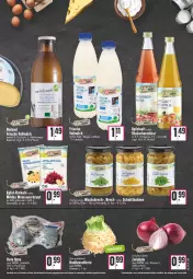 Gazetka promocyjna E Center - Angebote der Woche - Gazetka - ważna od 04.03 do 04.03.2023 - strona 7 - produkty: apfel, apfelsaft, auer, beutel, bohne, bohnen, flasche, Kraut, milch, Nektar, rhabarber, rotkohl, rwe, saft, Sauerkraut, Ti, vollmilch, wein, Weinsauerkraut, zwiebel, zwiebeln