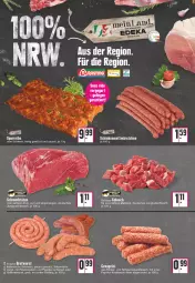 Gazetka promocyjna E Center - Angebote der Woche - Gazetka - ważna od 04.03 do 04.03.2023 - strona 8 - produkty: auer, Bau, Bauer, bratwurst, eis, fleisch, gewürz, grill, grillbratwurst, gulasch, hackfleisch, im zarten saitling, jungbullen, knoblauch, Mett, mit röstzwiebeln, paprika, rind, rinder, röstzwiebeln, saft, salsiccia, schinken, schwein, schweine, Schweinehackfleisch, spareribs, Ti, uhr, wein, weine, wurst, würstchen, zwiebel, zwiebeln