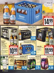 Gazetka promocyjna Edeka - Angebote der Woche - Gazetka - ważna od 30.09 do 30.09.2023 - strona 14 - produkty: alkohol, Berger, bier, bügel, bügelflasche, flasche, Hefe, lebensmittel, pils, pilsener, pilsner, radeberger, radeberger pilsner, radler, rwe, Spezi, steiner, störtebeker, Ti, warsteiner, weihenstephan, zitrone