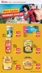 Gazetka promocyjna Famila - Prospekte - Gazetka - ważna od 06.04 do 06.04.2024 - strona 15 - produkty: alpia, apfel, apfelmus, auer, Becher, eintöpfe, eis, erasco, frankfurter, Gläser, hengstenberg, Kraut, reis, Sauerkraut, schoko, schokolade, starbucks, wein, Weinsauerkraut, würstchen, ZTE