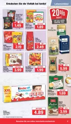 Gazetka promocyjna Famila - Prospekte - Gazetka - ważna od 06.04 do 06.04.2024 - strona 18 - produkty: beutel, bünting tee, chips, daim, decke, eis, Funny Frisch, jacobs, Jacobs Gold, kaffee, kaffeepads, Kinder, kinder country, kinder schokolade, lebensmittel, linsen, malteser, melitta, pralinen, reis, schoko, schokolade, storck, tee, Ti, ZTE