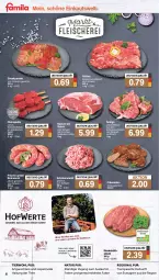 Gazetka promocyjna Famila - Prospekte - Gazetka - ważna od 06.04 do 06.04.2024 - strona 6 - produkty: braten, bratwurst, dell, eis, elle, ente, filet, filets, fleisch, frikadellen, gewürz, grill, hüftsteak, jever, Mett, mit zwiebeln, natur, rind, rinder, rindfleisch, saft, schinken, schwein, schweine, schweinefleisch, steak, Ti, Tiere, tisch, wein, weine, wurst, zwiebel, zwiebeln