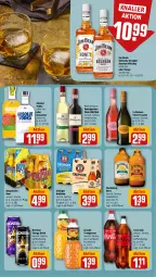 Gazetka promocyjna Rewe - Prospekte - Gazetka - ważna od 03.02 do 03.02.2024 - strona 11 - produkty: Absolut Vodka, alkohol, bier, bourbon, bourbon whiskey, Bundaberg, coca-cola, cola, desperados, drink, energy drink, erdinger, frizzante, frucht, fruchtsaft, granini, jim beam, kentucky straight, La Gioiosa, nuss, Rockstar, rotkäppchen, saft, Ti, tuc, vodka, wein, whiskey