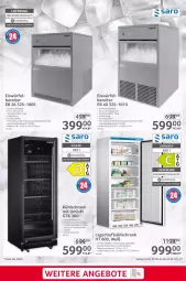 Gazetka promocyjna Selgros - Gastronomie - Gazetka - ważna od 04.09 do 04.09.2024 - strona 27 - produkty: Behälter, edelstahl, eis, eiswürfel, kühlschrank, reis, saro, schlauch, Schrank, Sport, Ti, türanschlag wechselbar, wasser, würfel