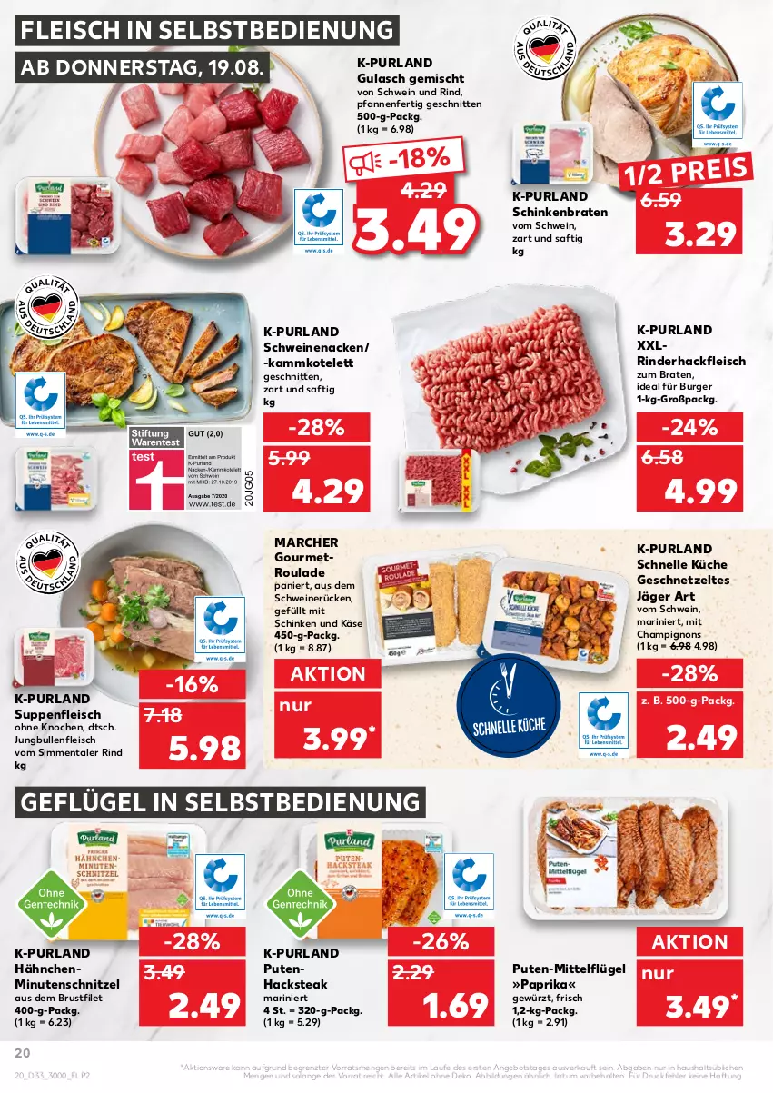 Aktueller Prospekt Kaufland - von 19.08 bis 25.08.2021 - strona 20