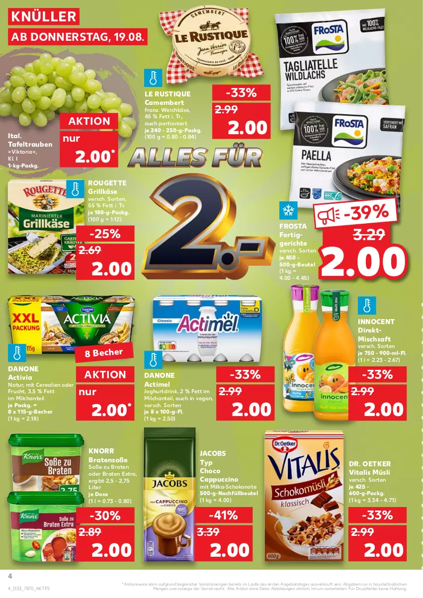 Aktueller Prospekt Kaufland - von 19.08 bis 25.08.2021 - strona 4