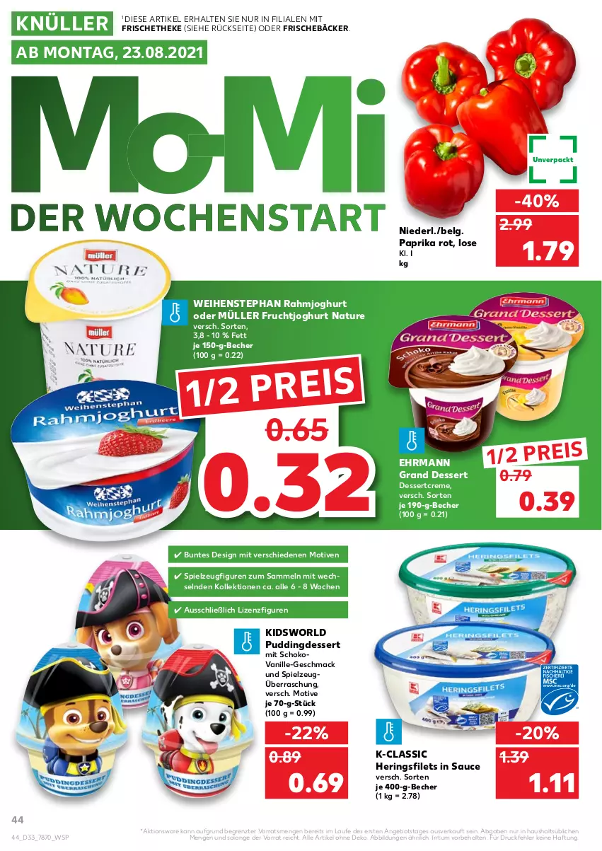 Aktueller Prospekt Kaufland - von 19.08 bis 25.08.2021 - strona 44