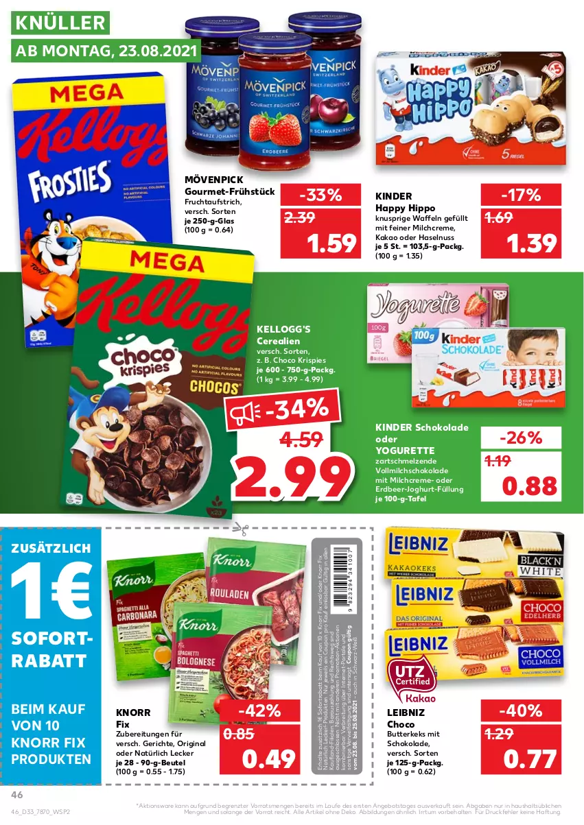 Aktueller Prospekt Kaufland - von 19.08 bis 25.08.2021 - strona 46