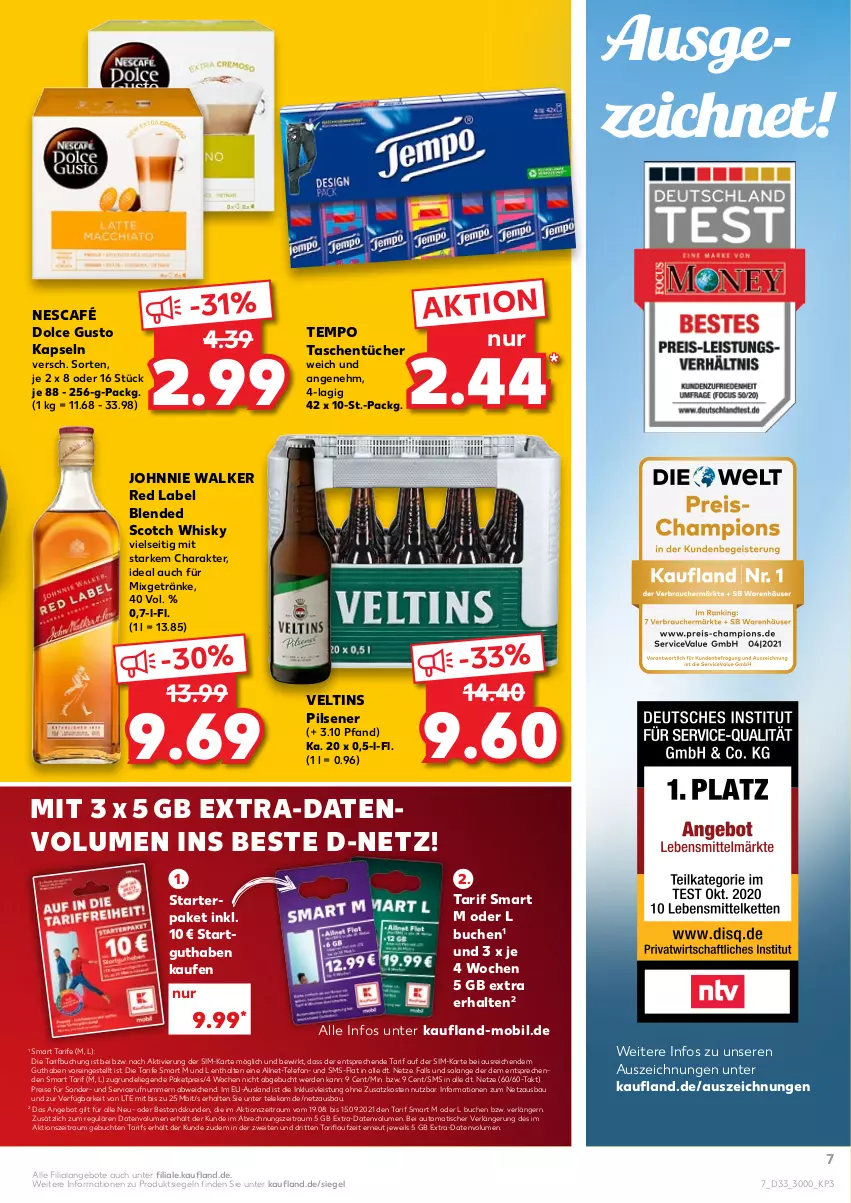 Aktueller Prospekt Kaufland - von 19.08 bis 25.08.2021 - strona 7